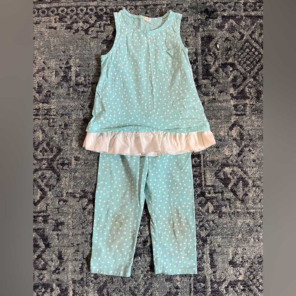 Crewcuts Girls Size 6 Matching Set